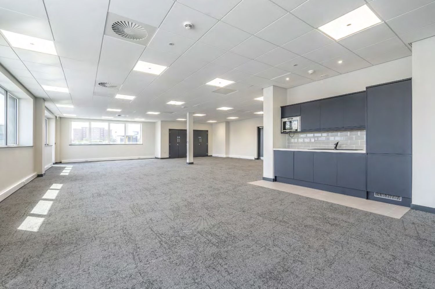 Fitted second floor office